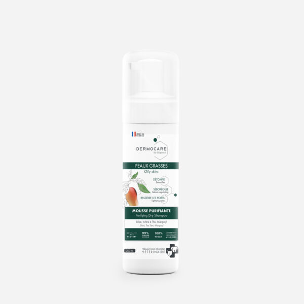 Mousse purifiante sans rinçage - Peaux grasses