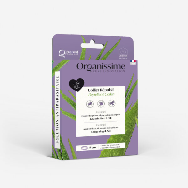 Collar repelente para perros grandes Organissime